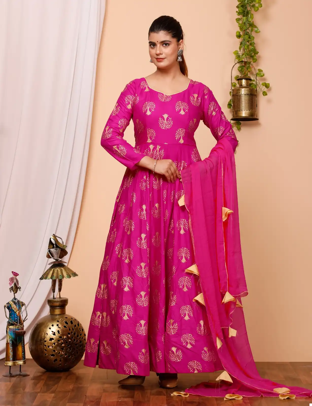 Stylishta Alfaaz Vol 1 Pure Muslin Wholesale Gown With Dupatta Catalog — Wholesale Salwar Suits, MPA wholesale from Surat - Gallery Image 4