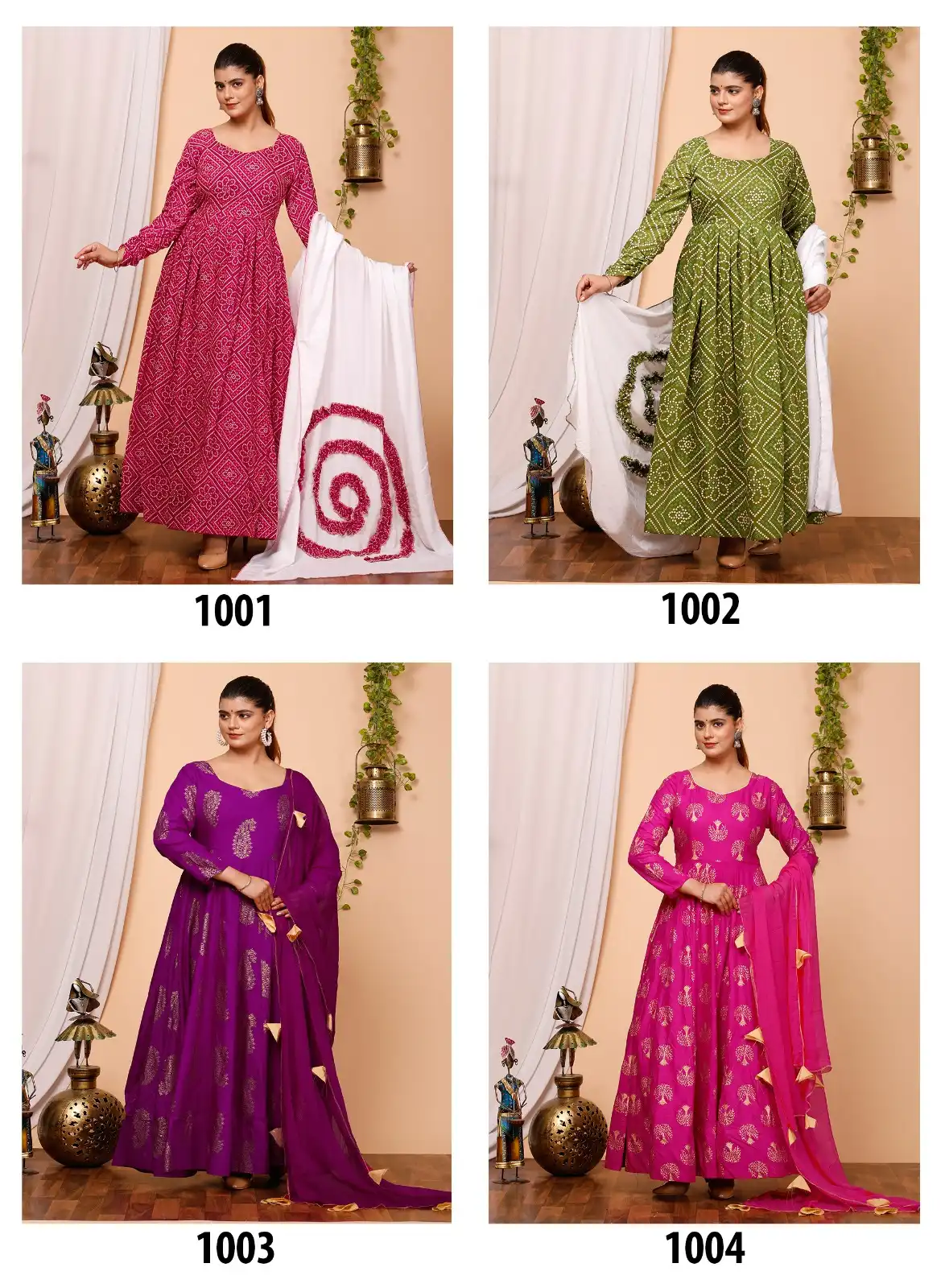 Stylishta Alfaaz Vol 1 Pure Muslin Wholesale Gown With Dupatta Catalog — Wholesale Salwar Suits, MPA wholesale from Surat — view 5