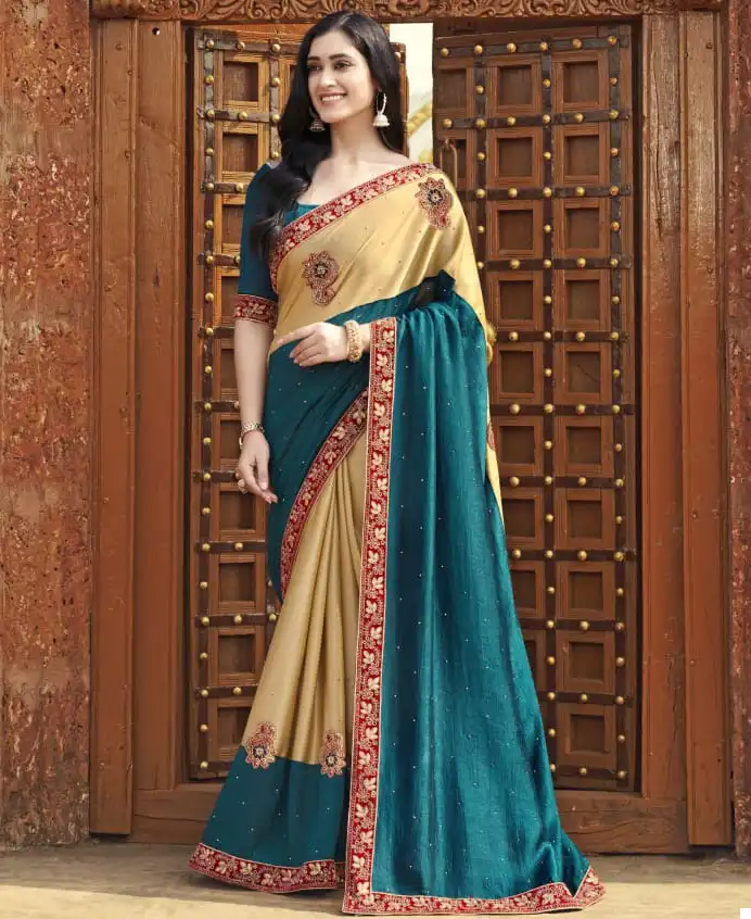 Kalista Big Boss Vol 2 Vichitra Wholesale Party Wear Saree Catalog