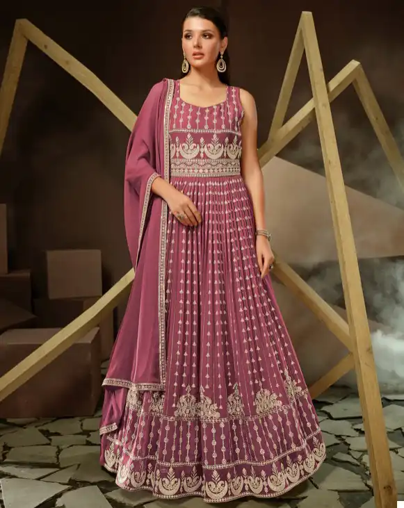 Fiona Falak Real Georgette Wholesale Readymade Designer Suit Catalog — Wholesale Salwar Suits, MPA wholesale from Surat — view 1