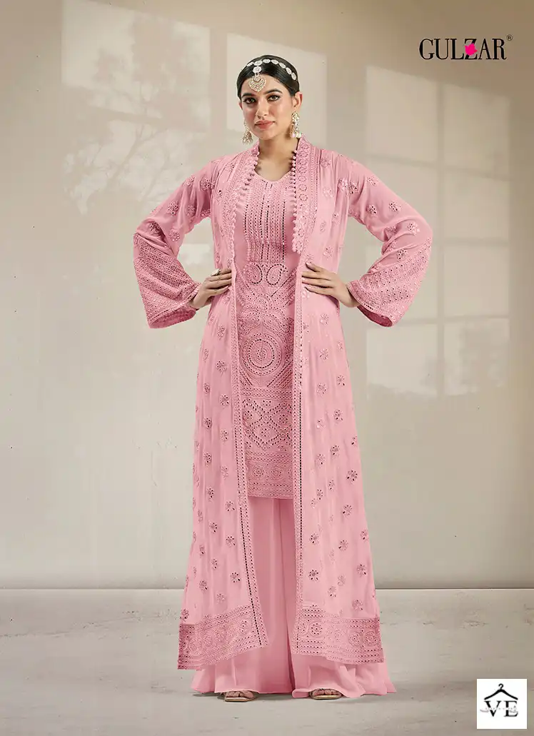 Gulzar 2001 Colours Georgette Wholesale Readymade Suit Catalog — Wholesale Salwar Suits, MPA wholesale from Surat - Gallery Image 3