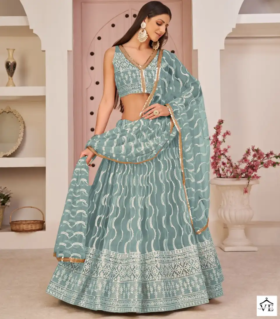 Narayani Fashion 2101 Butterfly Net Wholesale Lehenga Catalog — Wholesale Lehenga, MPA wholesale from Surat — view 1