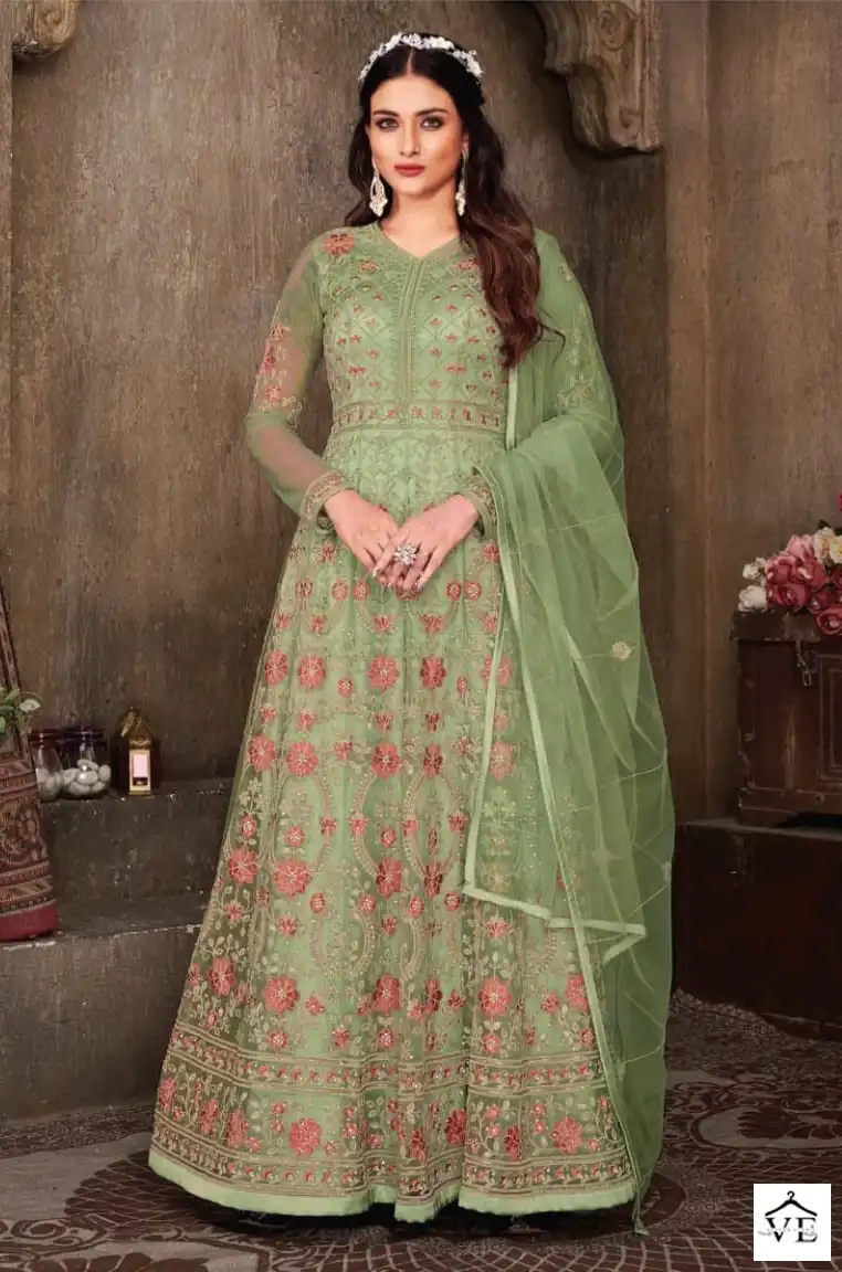 Swagat 629A To 629D Net Wholesale Anarkali Suits Catalog — Wholesale Salwar Suits, MPA wholesale from Surat — view 6
