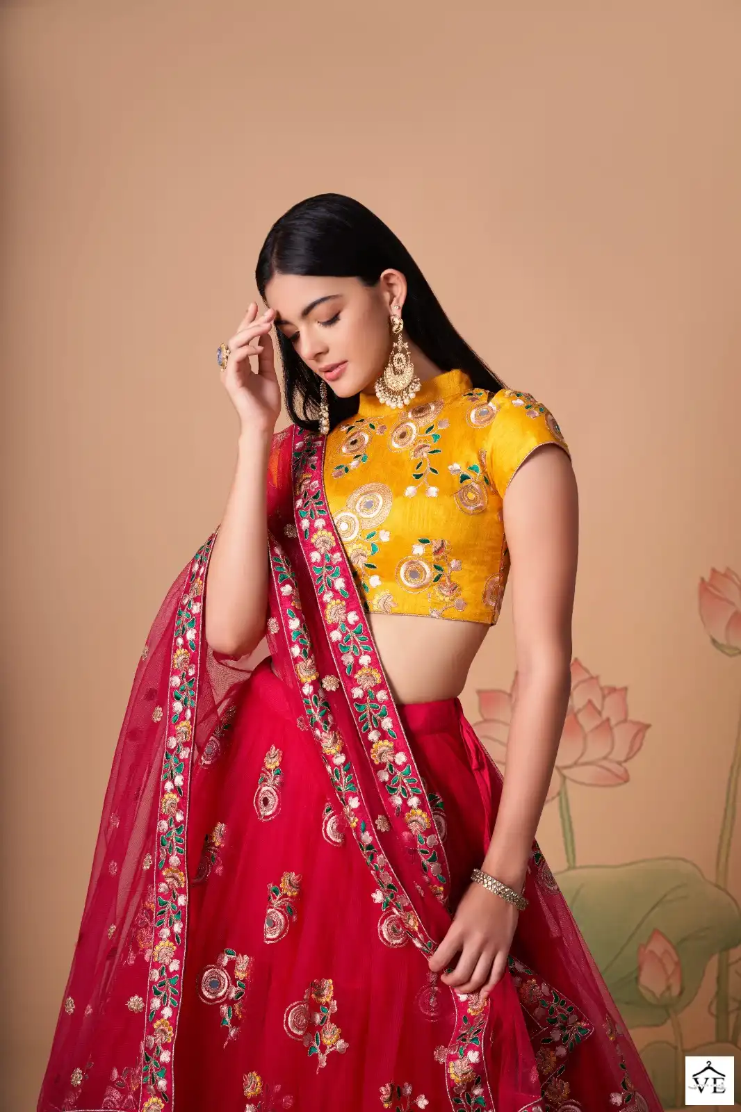 Zeel 7323 Net Wholesale Designer Lehenga — Wholesale Lehenga, MPA wholesale from Surat — view 5