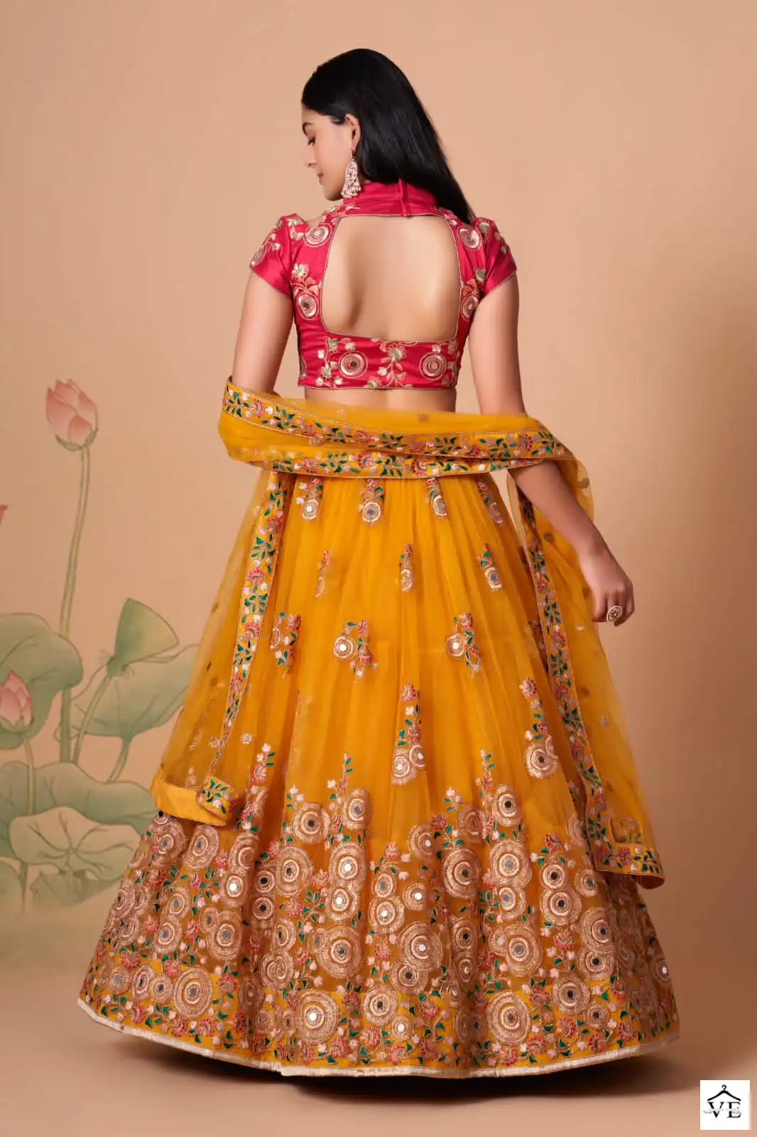 Zeel 7324 Net Wholesale Bridal Lehenga — Wholesale Lehenga, MPA wholesale from Surat - Gallery Image 3