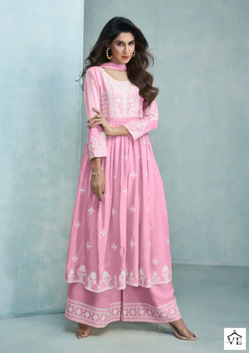 Vamika Aadhira Vol-3 Gold Pure Rayon Viscose Wholesale Readymade Suits Catalog — Wholesale Salwar Suits, MPA wholesale from Surat - Gallery Image 3