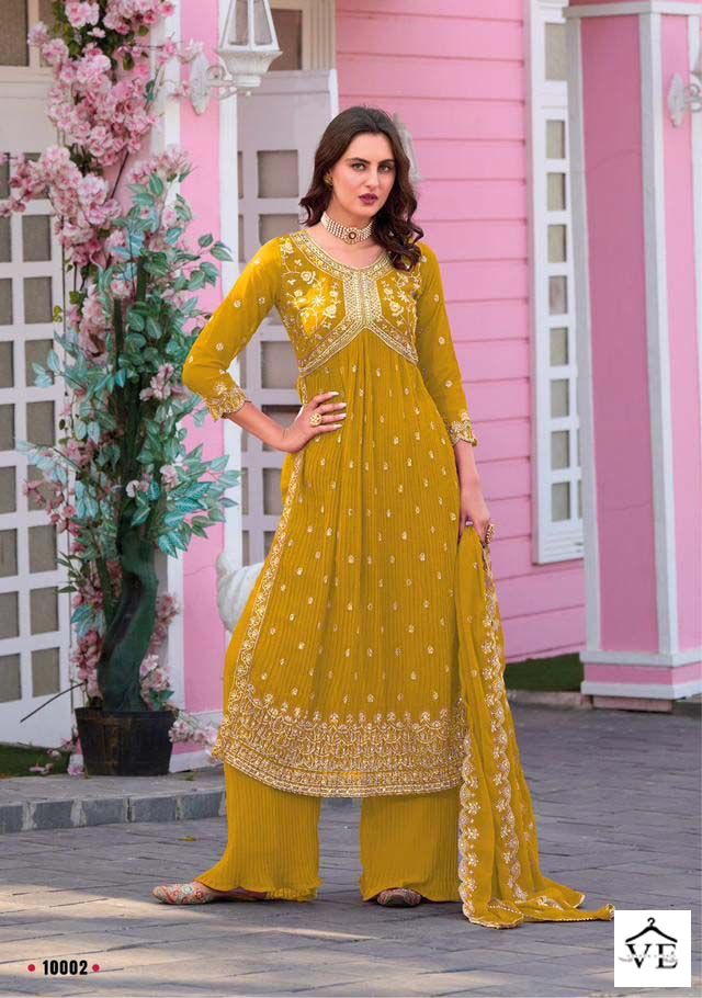 Your Choice Aaliya Cut Georgette Wholesale Designer Salwar Suit Catalog — Wholesale Salwar Suits, MPA wholesale from Surat - Gallery Image 3
