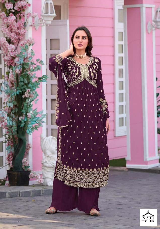Your Choice Aaliya Cut Georgette Wholesale Designer Salwar Suit Catalog — Wholesale Salwar Suits, MPA wholesale from Surat - Gallery Image 4