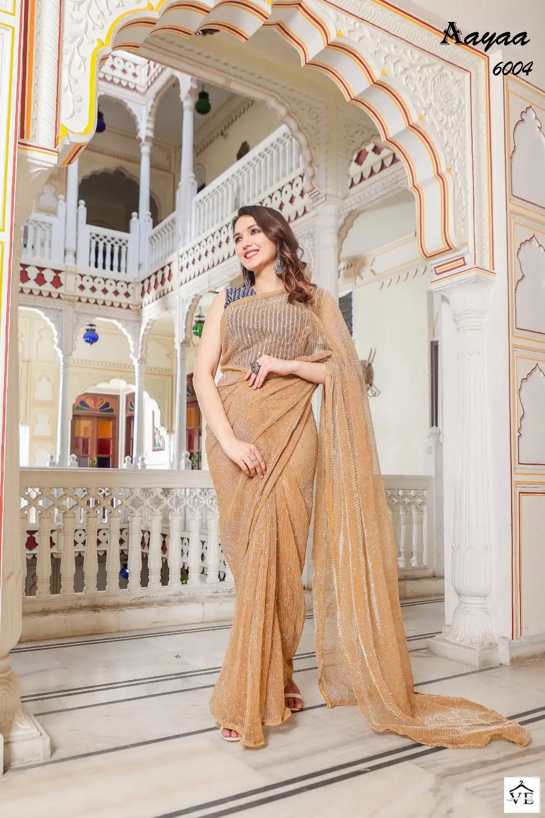 Aayaa Aaradhna Vol-6 Heavy Natting Wholesale Saree Catalog — Wholesale Sarees, MPA wholesale from Surat - Gallery Image 2