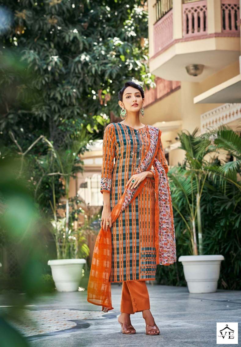 Zulfat Designer Adaa Jam Cotton Wholesale Pakistani Salwar Suit Catalog — Wholesale Salwar Suits, MPA wholesale from Surat - Gallery Image 6