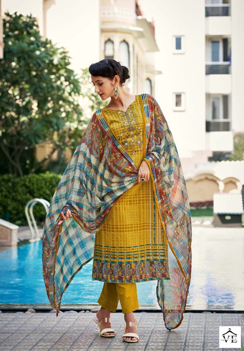 Zulfat Designer Adaa Jam Cotton Wholesale Pakistani Salwar Suit Catalog — Wholesale Salwar Suits, MPA wholesale from Surat - Gallery Image 7