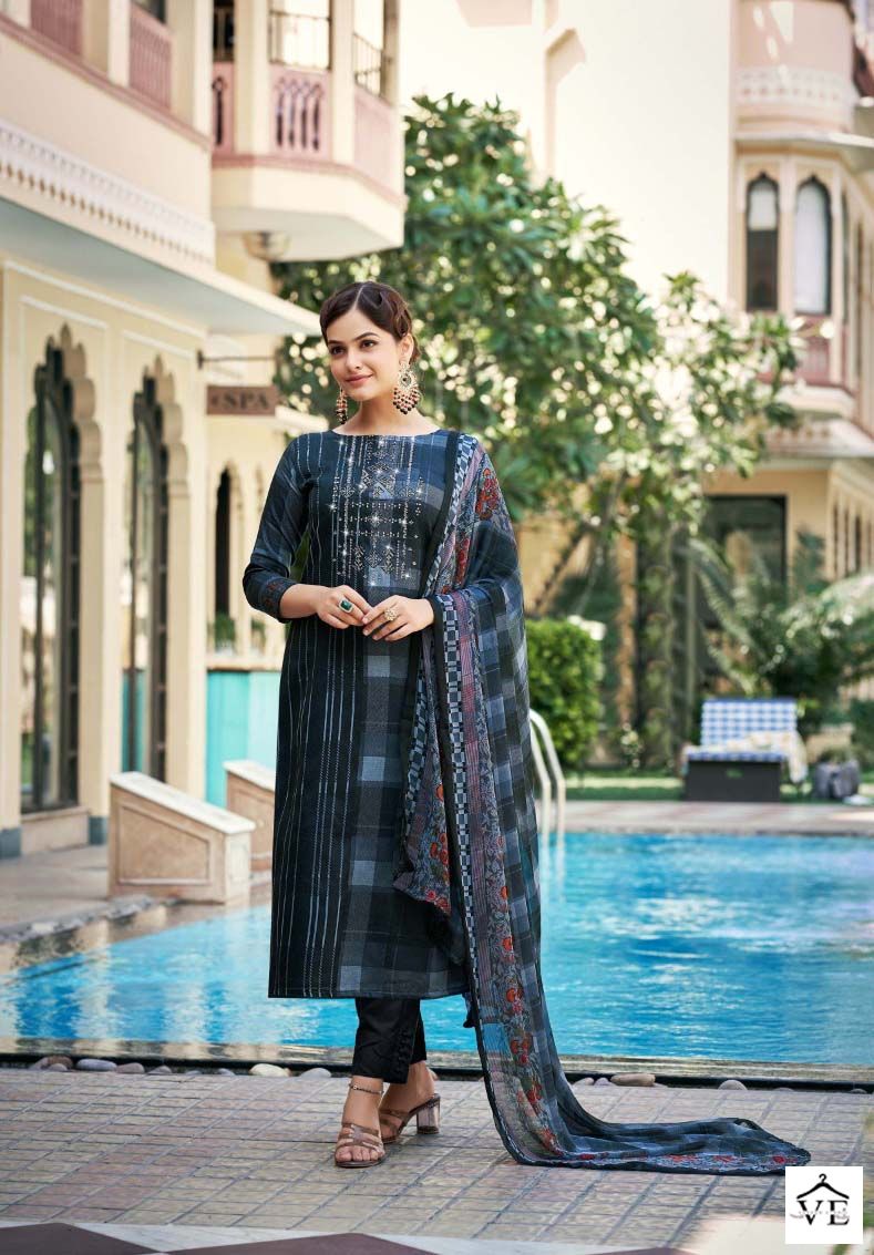 Zulfat Designer Adaa Jam Cotton Wholesale Pakistani Salwar Suit Catalog — Wholesale Salwar Suits, MPA wholesale from Surat - Gallery Image 9