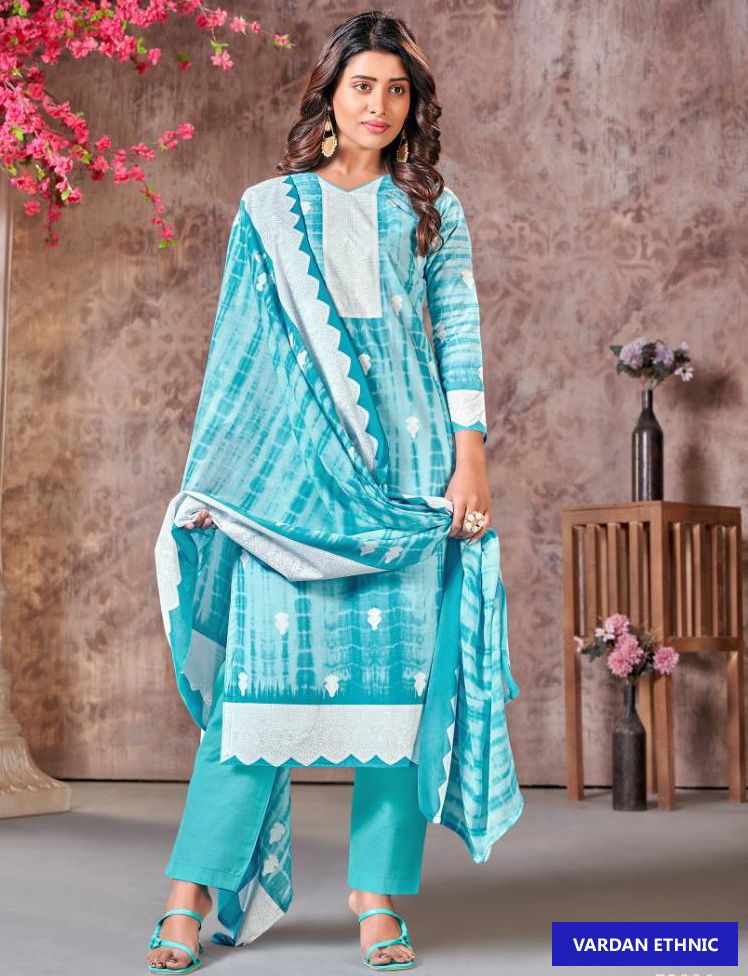 Skt Suits Adhira Vol 2 Cotton Wholesale Salwar Suit Catalog — Wholesale Salwar Suits, MPA wholesale from Surat — view 1
