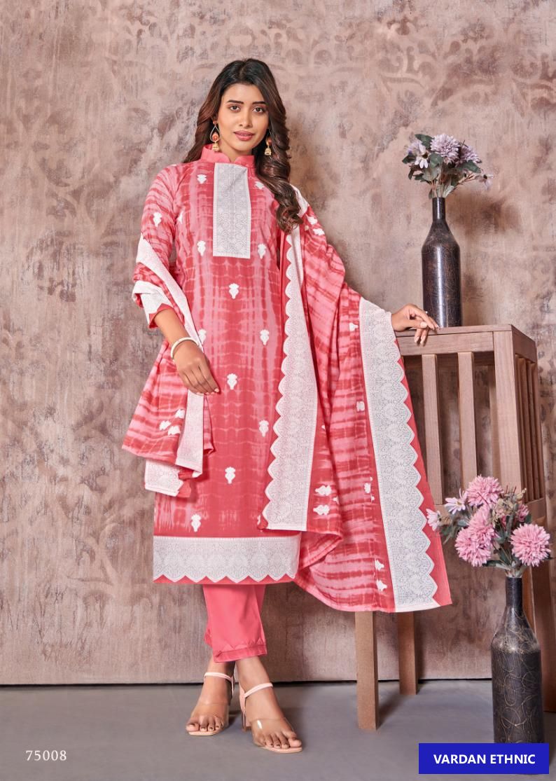 Skt Suits Adhira Vol 2 Cotton Wholesale Salwar Suit Catalog — Wholesale Salwar Suits, MPA wholesale from Surat - Gallery Image 8