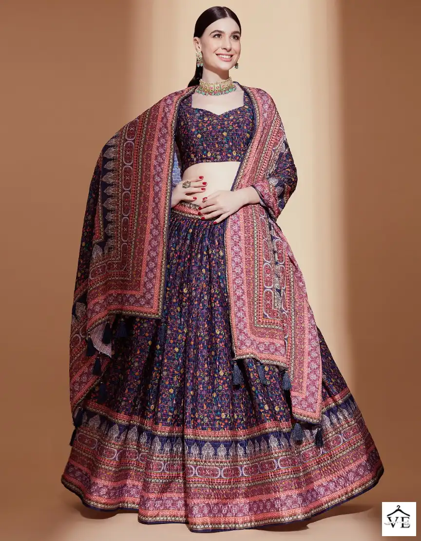 Aawiya Aleena Vol 1 Chinon Wholesale Lehenga Catalog — Wholesale Lehenga, MPA wholesale from Surat — view 1