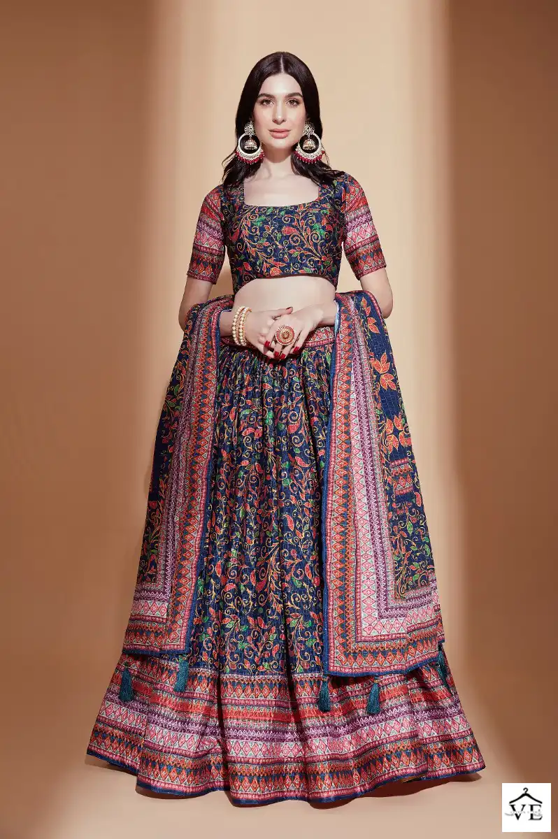 Aawiya Aleena Vol 1 Chinon Wholesale Lehenga Catalog — Wholesale Lehenga, MPA wholesale from Surat - Gallery Image 4