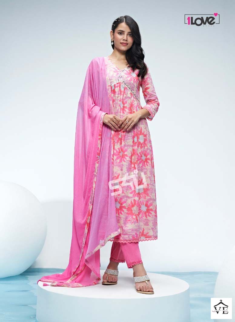 1Love S4U Alia Cotton Wholesale Readymade Salwar Suit Catalog - Image 2
