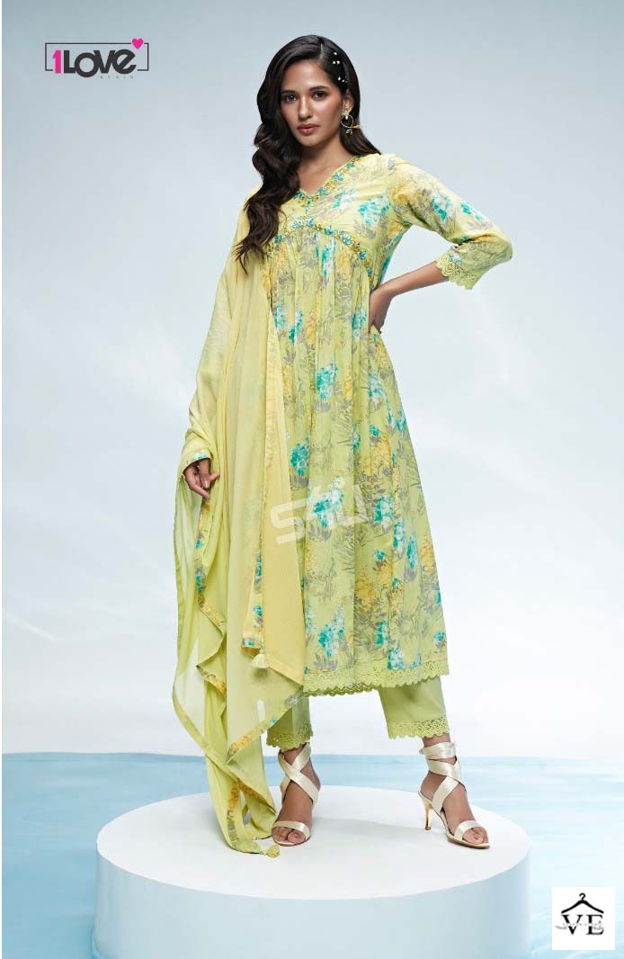 1Love S4U Alia Cotton Wholesale Readymade Salwar Suit Catalog - Image 4