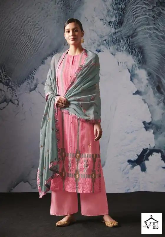 Itrana Arz Pure Cotton Lawn Wholesale Pakistani Salwar Suit Catalog — Wholesale Salwar Suits, MPA wholesale from Surat - Gallery Image 2