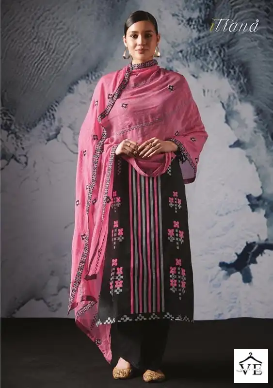 Itrana Arz Pure Cotton Lawn Wholesale Pakistani Salwar Suit Catalog — Wholesale Salwar Suits, MPA wholesale from Surat - Gallery Image 3