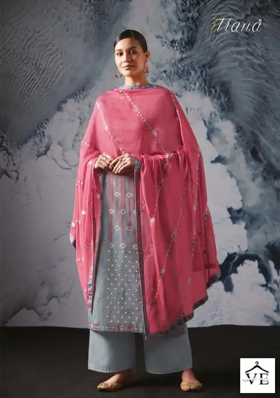 Itrana Arz Pure Cotton Lawn Wholesale Pakistani Salwar Suit Catalog — Wholesale Salwar Suits, MPA wholesale from Surat - Gallery Image 4