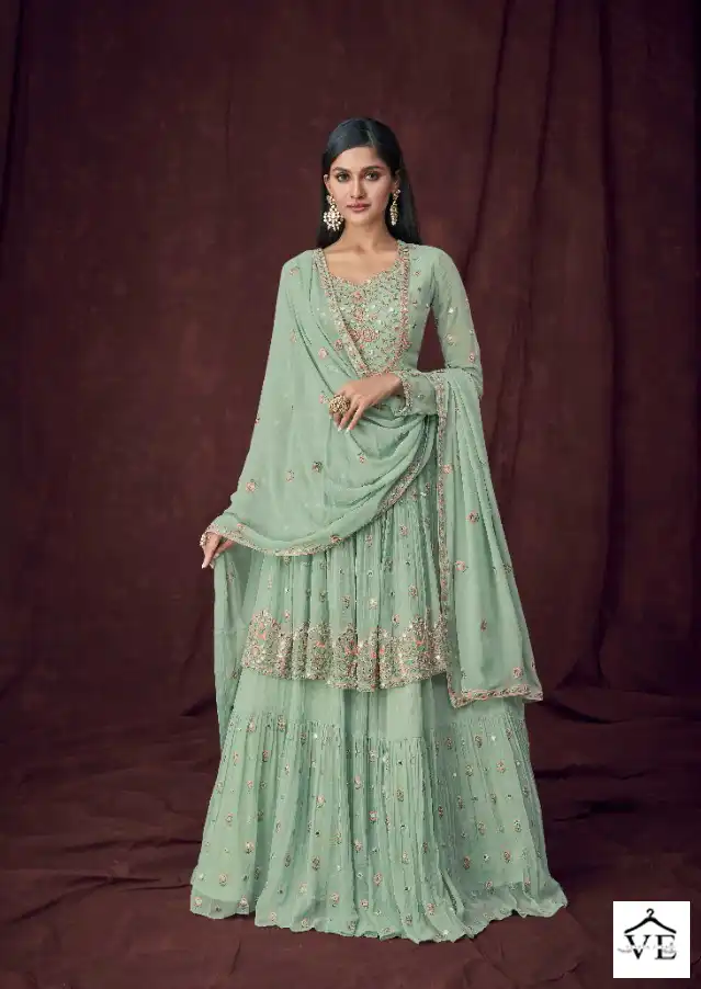 Gulkayra Attraction Nx Real Georgette Wholesale Designer Suit Catalog — Wholesale Salwar Suits, MPA wholesale from Surat - Gallery Image 3