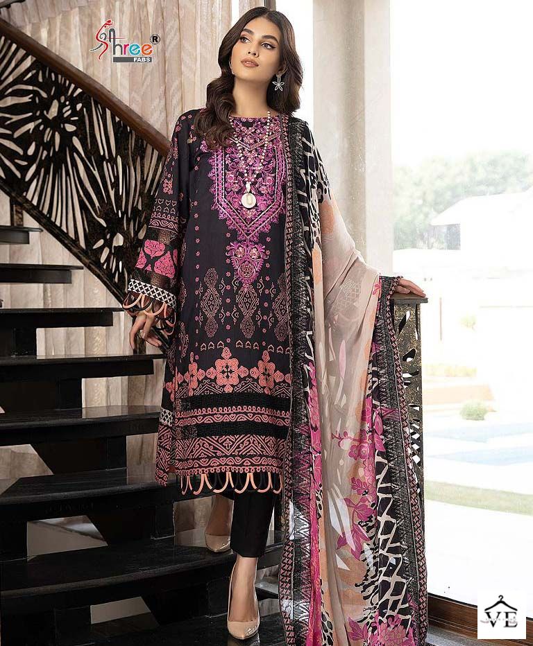 Shree Fab Ayesha Zara Premium Collection Vol 7 Cotton Wholesale Pakistani Salwar Suit Catalog — Wholesale Salwar Suits, MPA wholesale from Surat — view 1