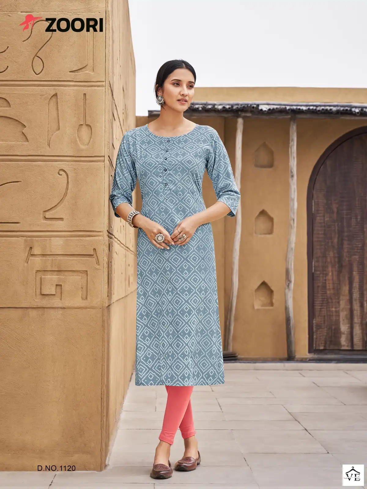 Zoori Akshara Vol 20 Rayon Wholesale Kurti Catalog — Wholesale Kurtis, MPA wholesale from Surat - Gallery Image 3