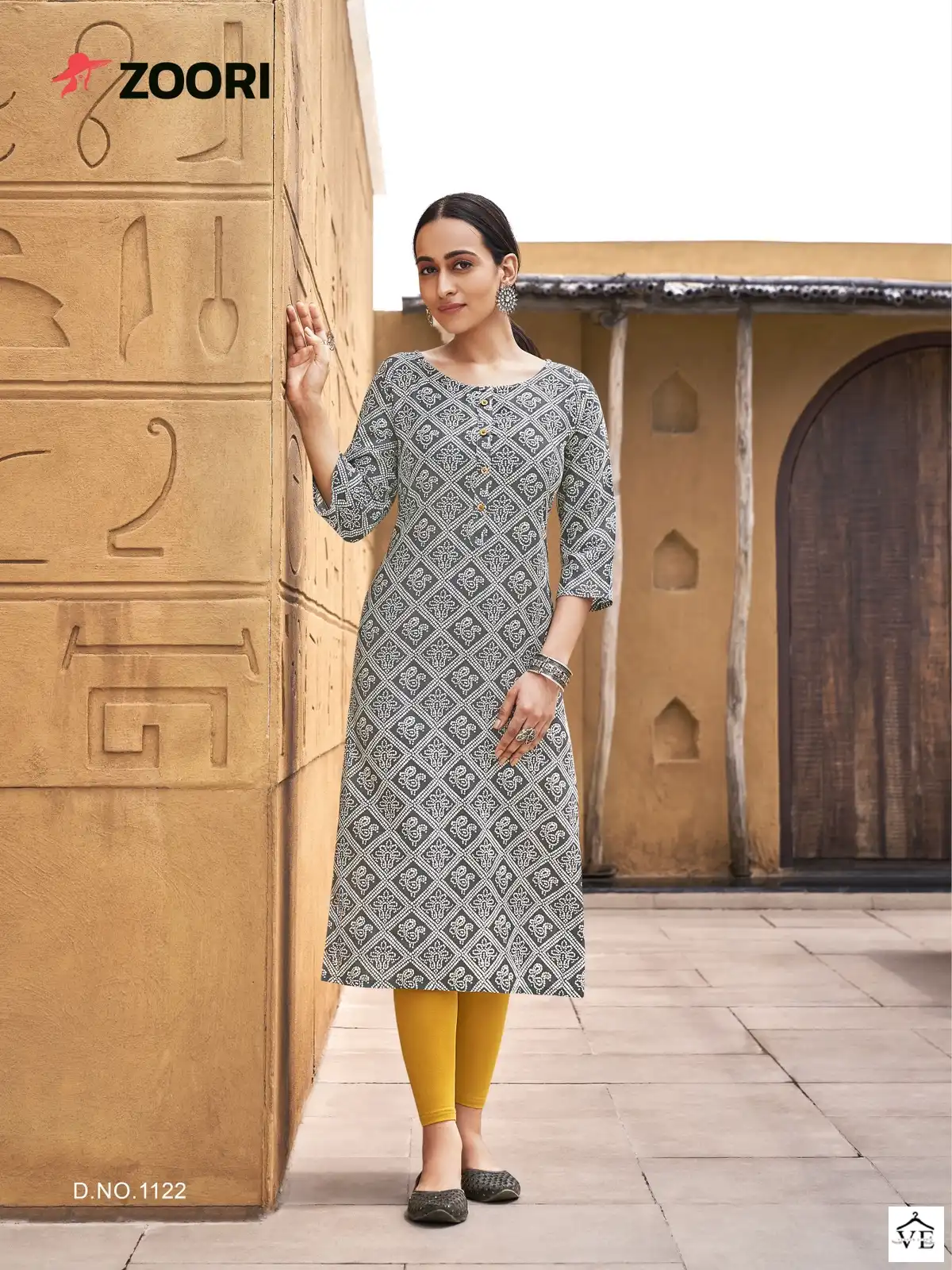 Zoori Akshara Vol 20 Rayon Wholesale Kurti Catalog — Wholesale Kurtis, MPA wholesale from Surat - Gallery Image 4