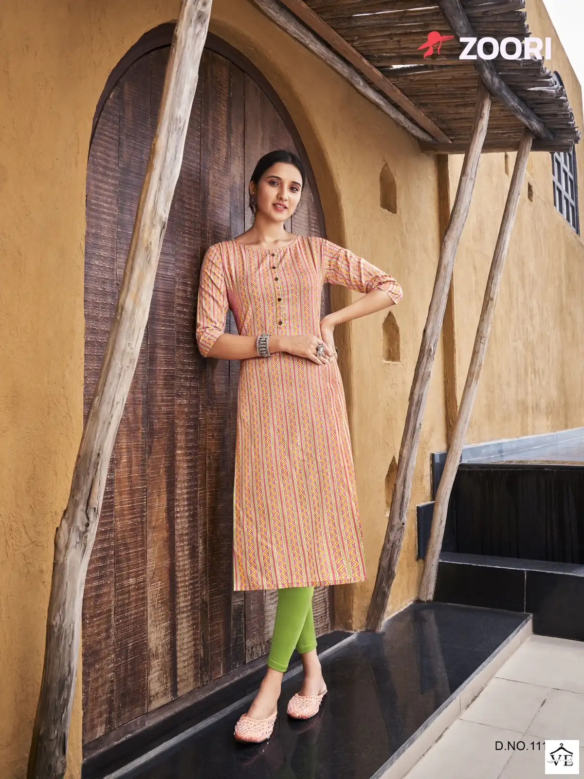 Zoori Akshara Vol 20 Rayon Wholesale Kurti Catalog — Wholesale Kurtis, MPA wholesale from Surat - Gallery Image 6