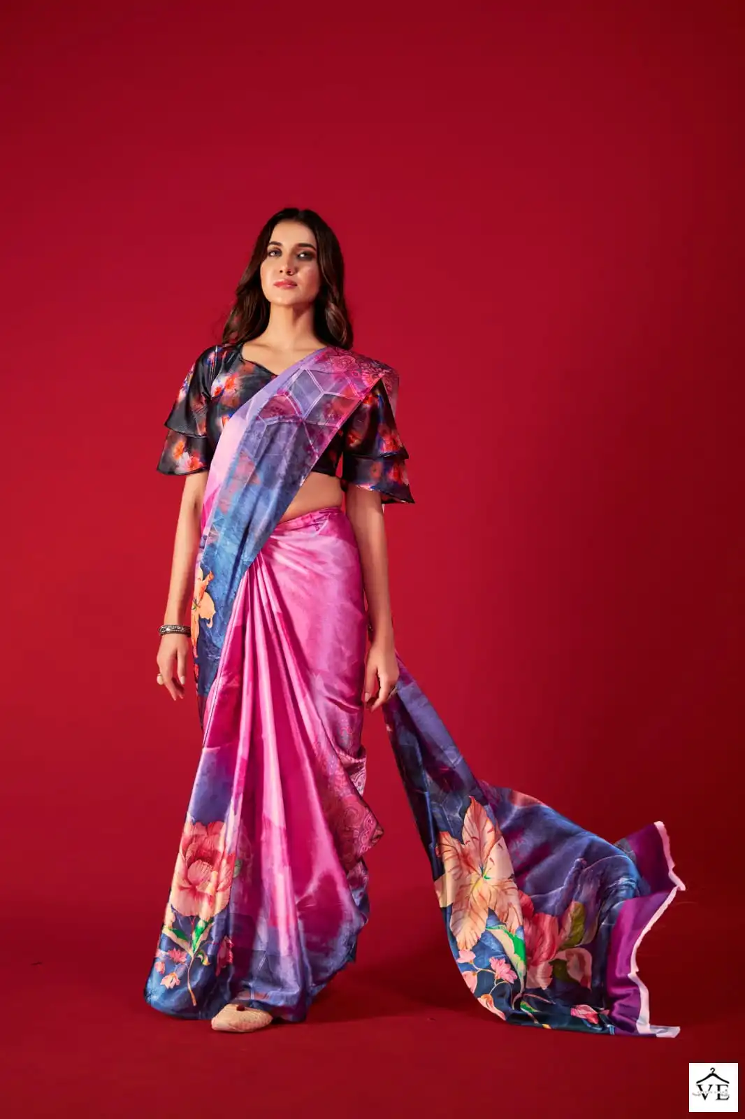 Rajpath Alexa Pure Satin Crepe Wholesale Saree Catalog — Wholesale Sarees, MPA wholesale from Surat - Gallery Image 4