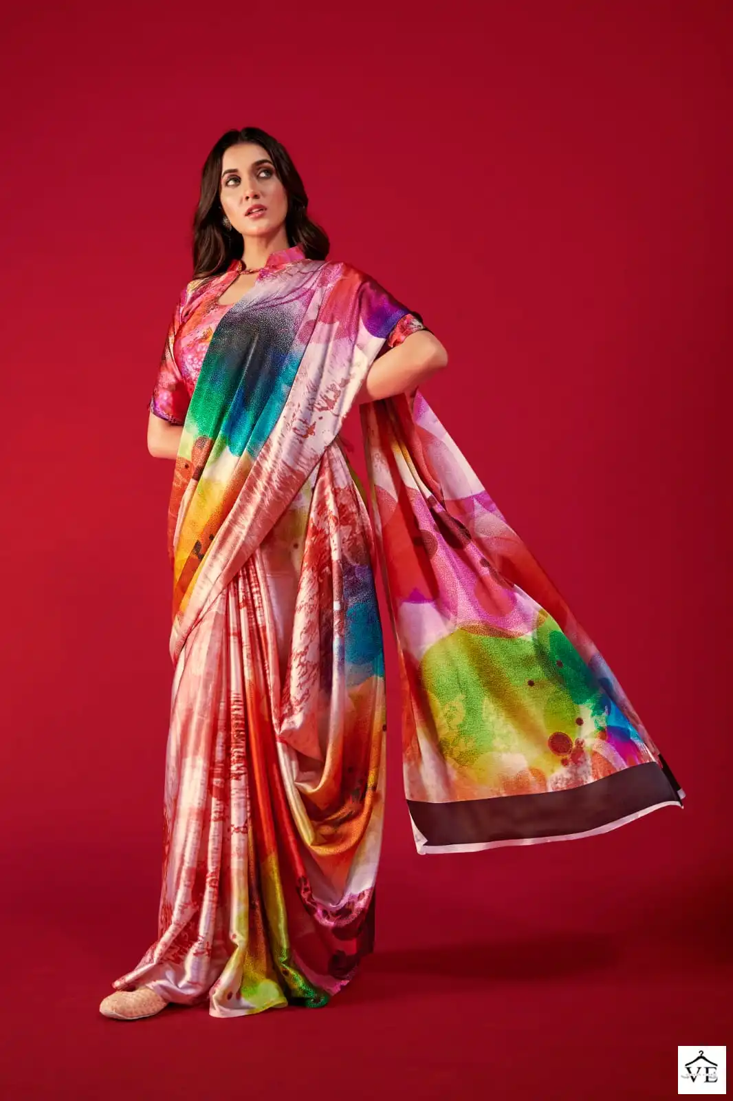 Rajpath Alexa Pure Satin Crepe Wholesale Saree Catalog — Wholesale Sarees, MPA wholesale from Surat - Gallery Image 16
