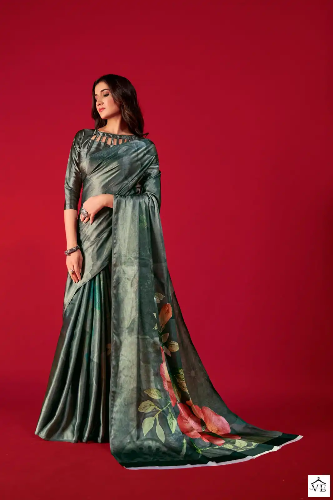 Rajpath Alexa Pure Satin Crepe Wholesale Saree Catalog — Wholesale Sarees, MPA wholesale from Surat - Gallery Image 8