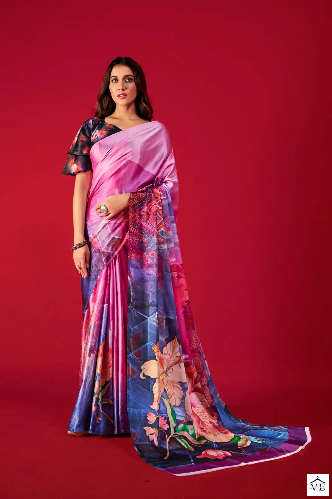 Rajpath Alexa Pure Satin Crepe Wholesale Saree Catalog — Wholesale Sarees, MPA wholesale from Surat - Gallery Image 9