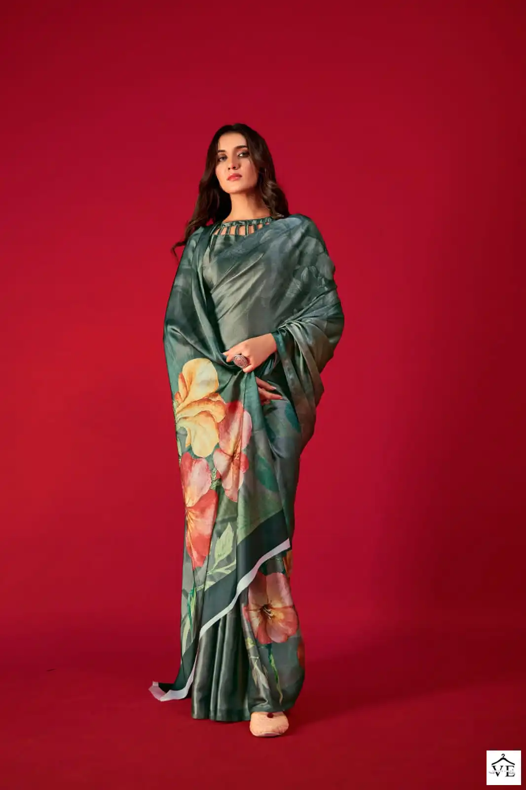 Rajpath Alexa Pure Satin Crepe Wholesale Saree Catalog — Wholesale Sarees, MPA wholesale from Surat - Gallery Image 10