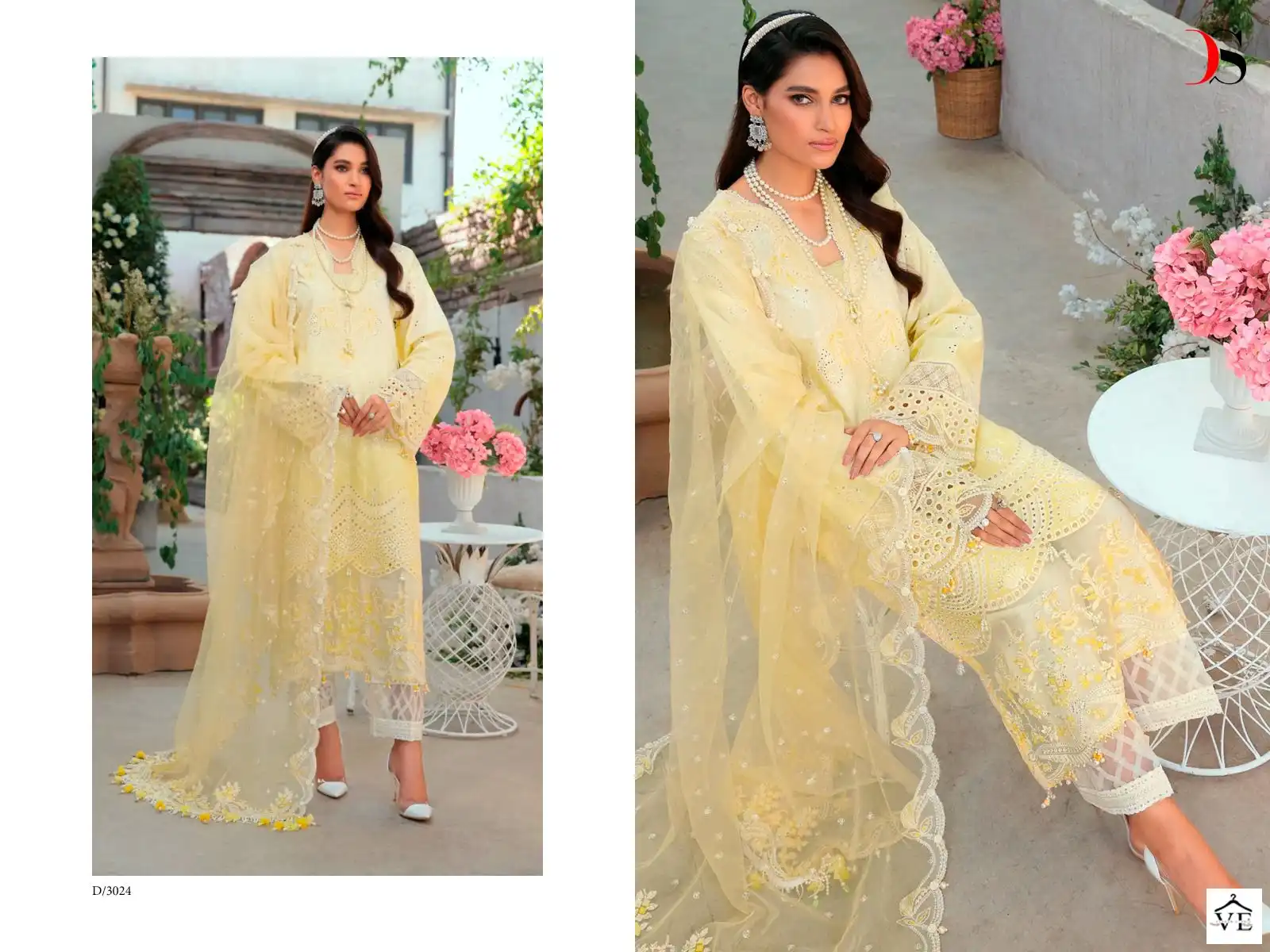 Deepsy Anaya Embroidered Collection-23 Pure Cotton Wholesale Pakistani Salwar Suit Catalog — Wholesale Salwar Suits, MPA wholesale from Surat - Gallery Image 6
