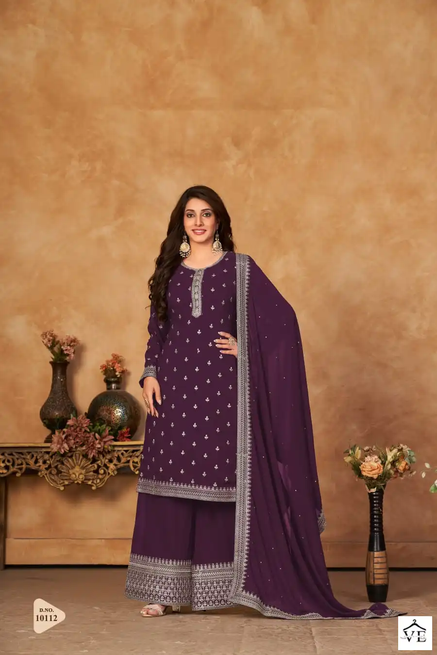 Anjubaa Vol 11 Faux Georgette Wholesale Designer Suit Catalog — Wholesale Salwar Suits, MPA wholesale from Surat - Gallery Image 3
