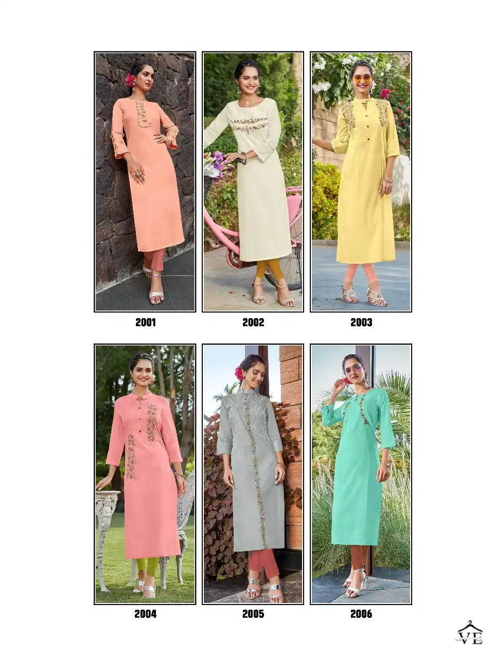 Syasii Ayat 100% Pure And Heavy Cotton Wholesale Kurti Catalog — Wholesale Kurtis, MPA wholesale from Surat — view 7