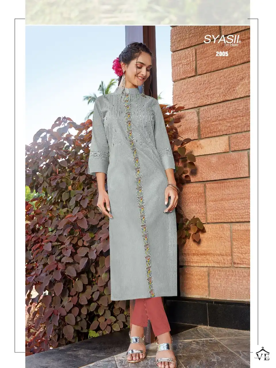 Syasii Ayat 100% Pure And Heavy Cotton Wholesale Kurti Catalog — Wholesale Kurtis, MPA wholesale from Surat - Gallery Image 4