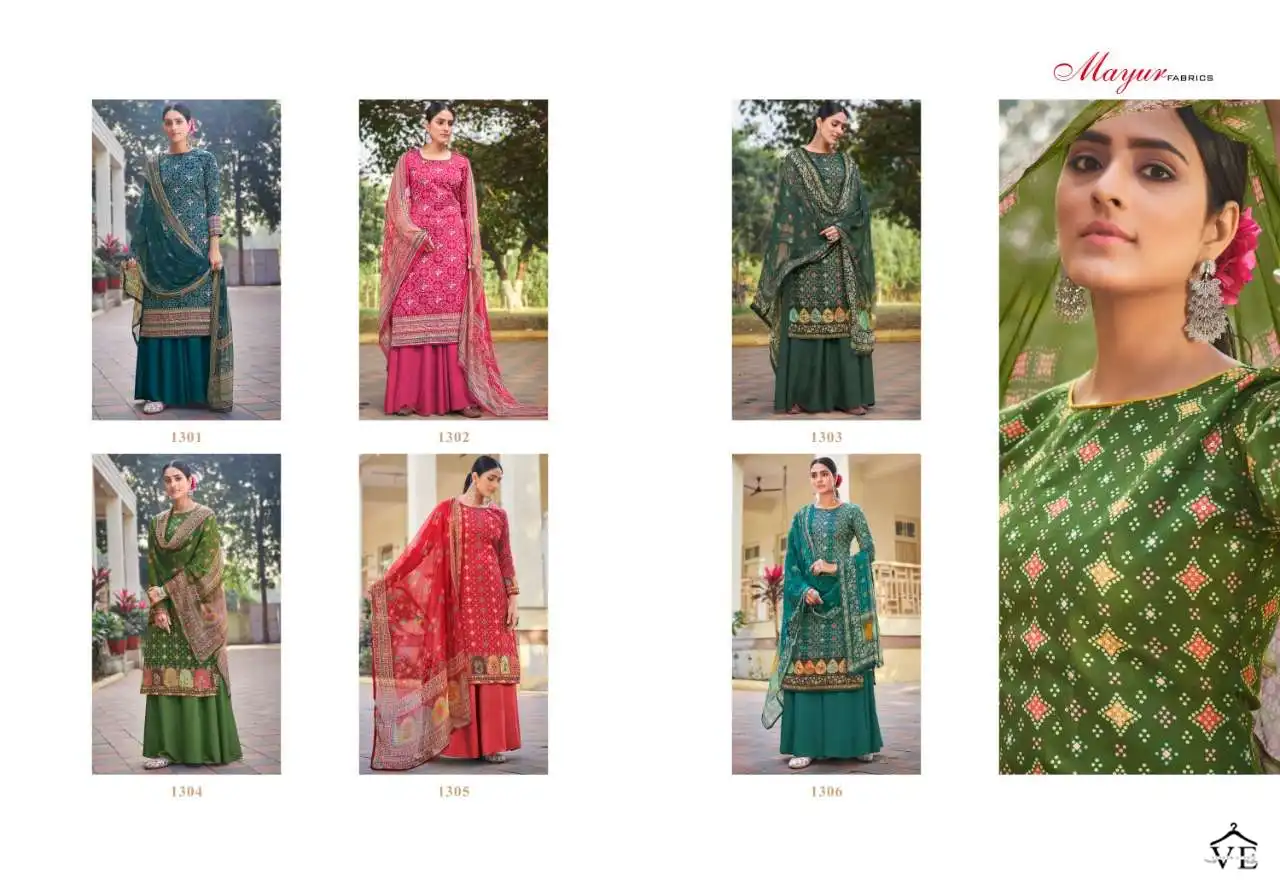 Hansa Bandhani Pure Jam Cotton Wholesale Salwar Suit Catalog — Wholesale Salwar Suits, MPA wholesale from Surat — view 7
