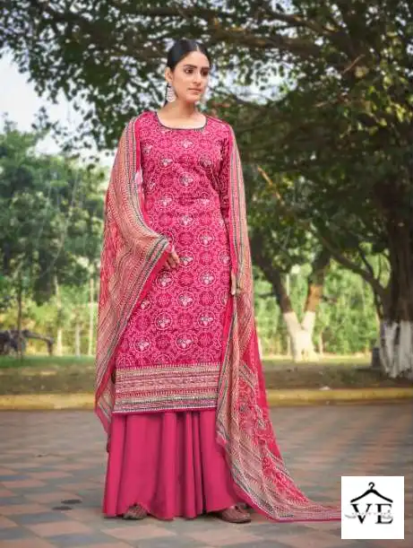 Hansa Bandhani Pure Jam Cotton Wholesale Salwar Suit Catalog — Wholesale Salwar Suits, MPA wholesale from Surat - Gallery Image 3