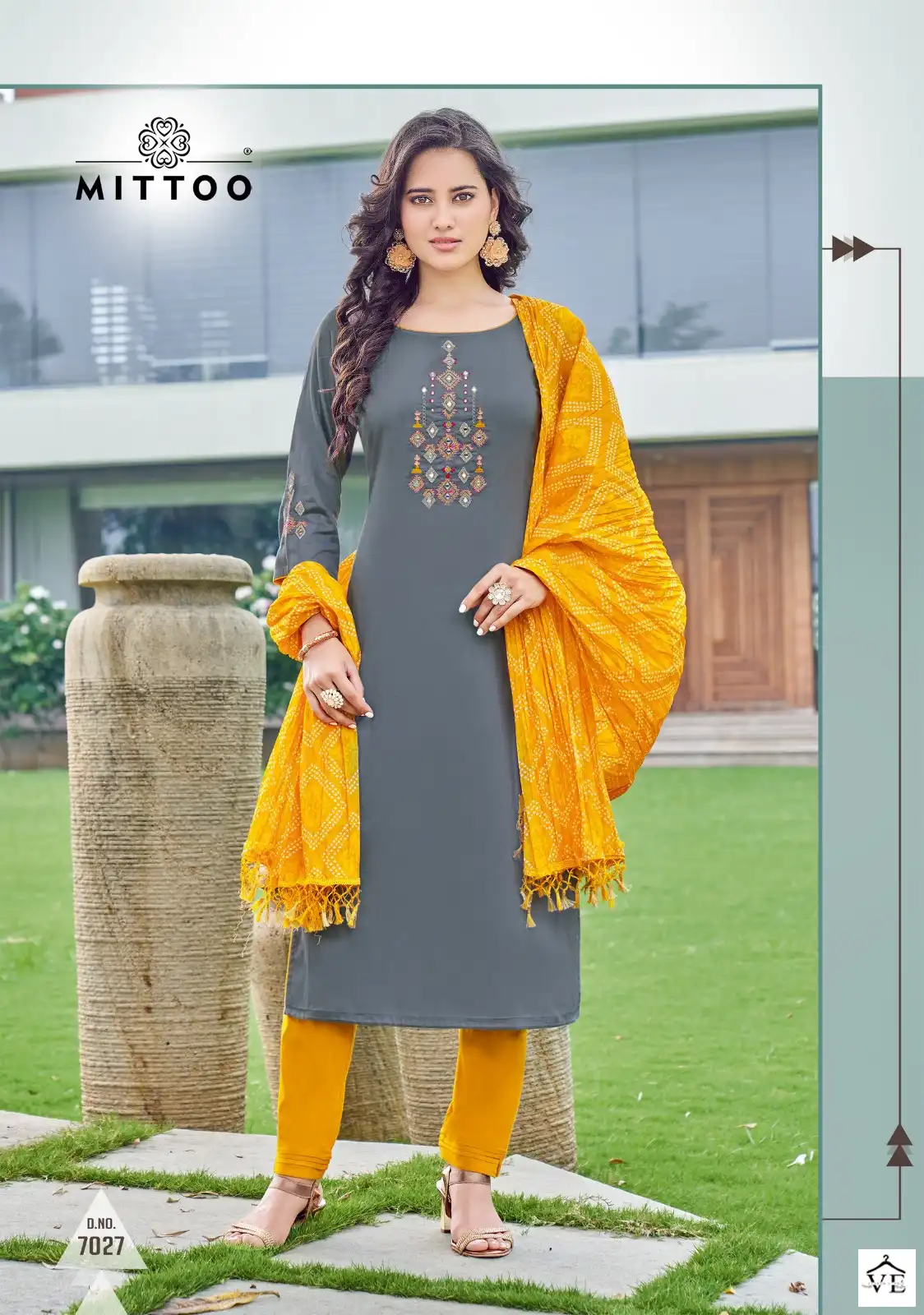 Mittoo Bansri Vol 3 Viscose Wholesale Readymade Suits Catalog — Wholesale Salwar Suits, MPA wholesale from Surat - Gallery Image 3