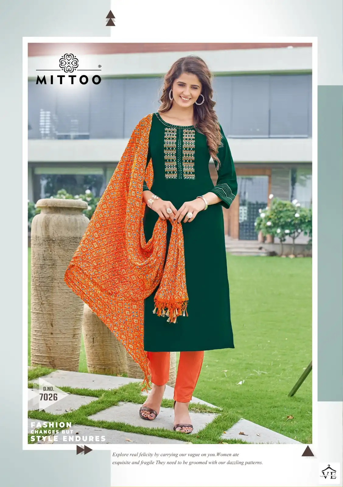 Mittoo Bansri Vol 3 Viscose Wholesale Readymade Suits Catalog — Wholesale Salwar Suits, MPA wholesale from Surat - Gallery Image 4