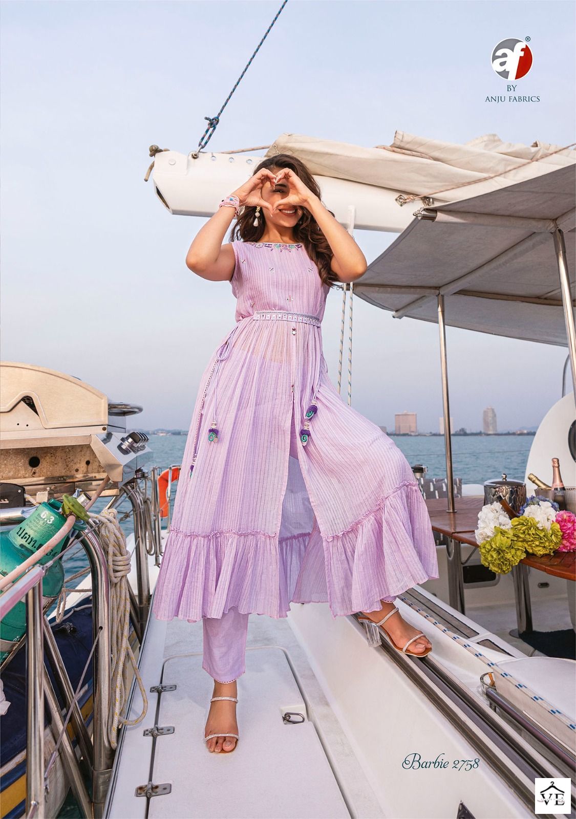 Anju Fabrics Rangrez Jam Satin Wholesale Designer Salwar Suit Catalog — Wholesale Salwar Suits, MPA wholesale from Surat - Gallery Image 6