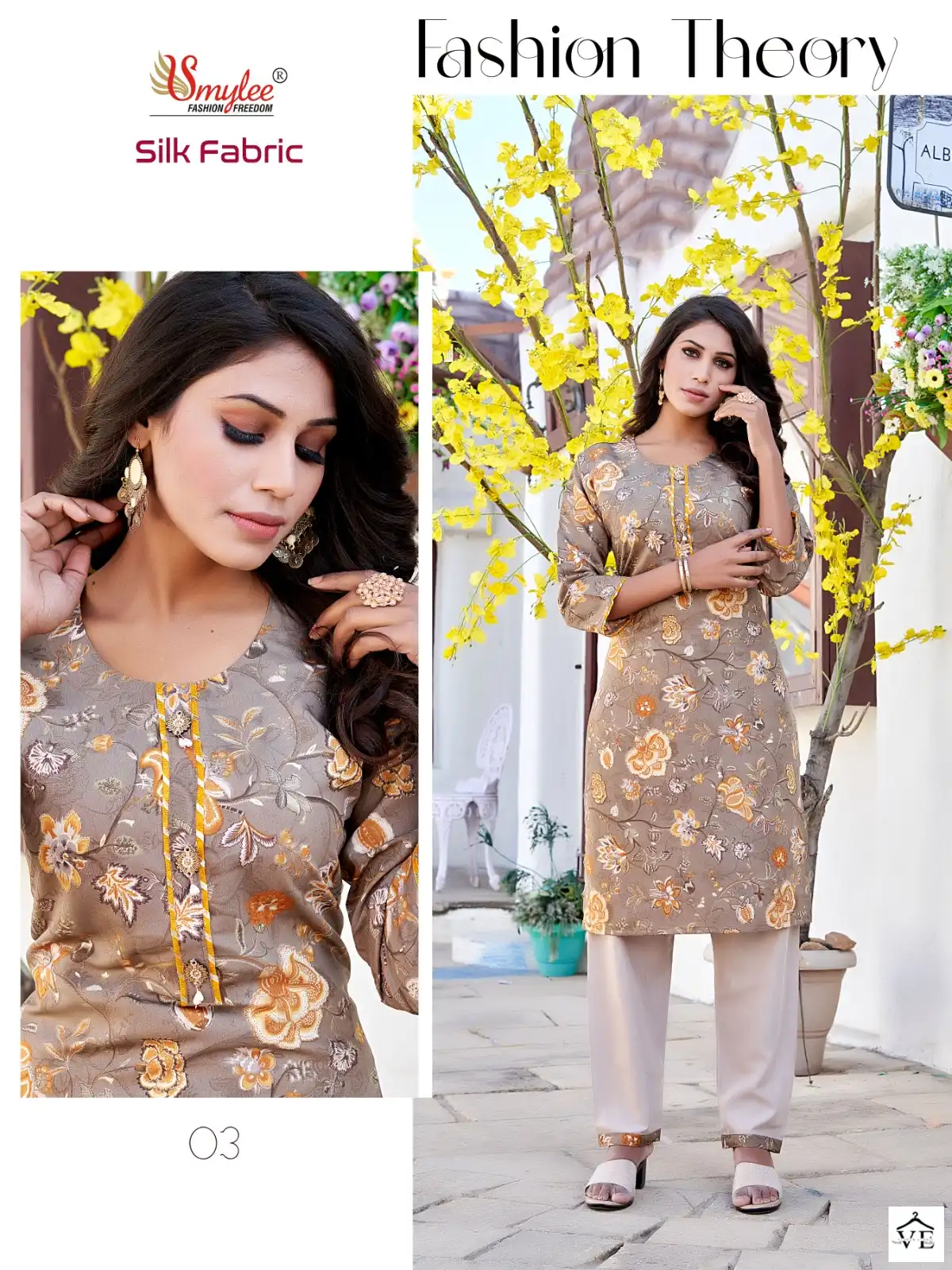 Rung Silk Modal Wholesale Kurti With Pant Catalog — Wholesale Kurtis, MPA wholesale from Surat — view 8
