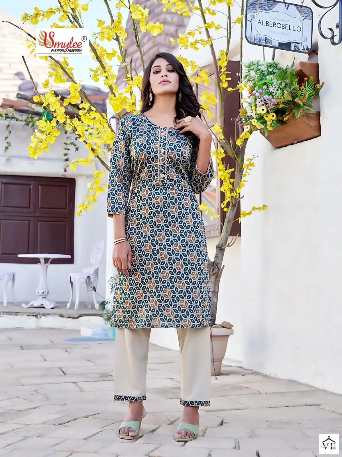 Rung Silk Modal Wholesale Kurti With Pant Catalog — Wholesale Kurtis, MPA wholesale from Surat — view 7