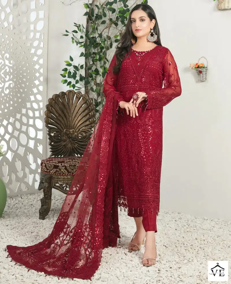 Fepic C-1519 Georgette Wholesale Pakistani Suit Catalog — Wholesale Salwar Suits, MPA wholesale from Surat — view 1