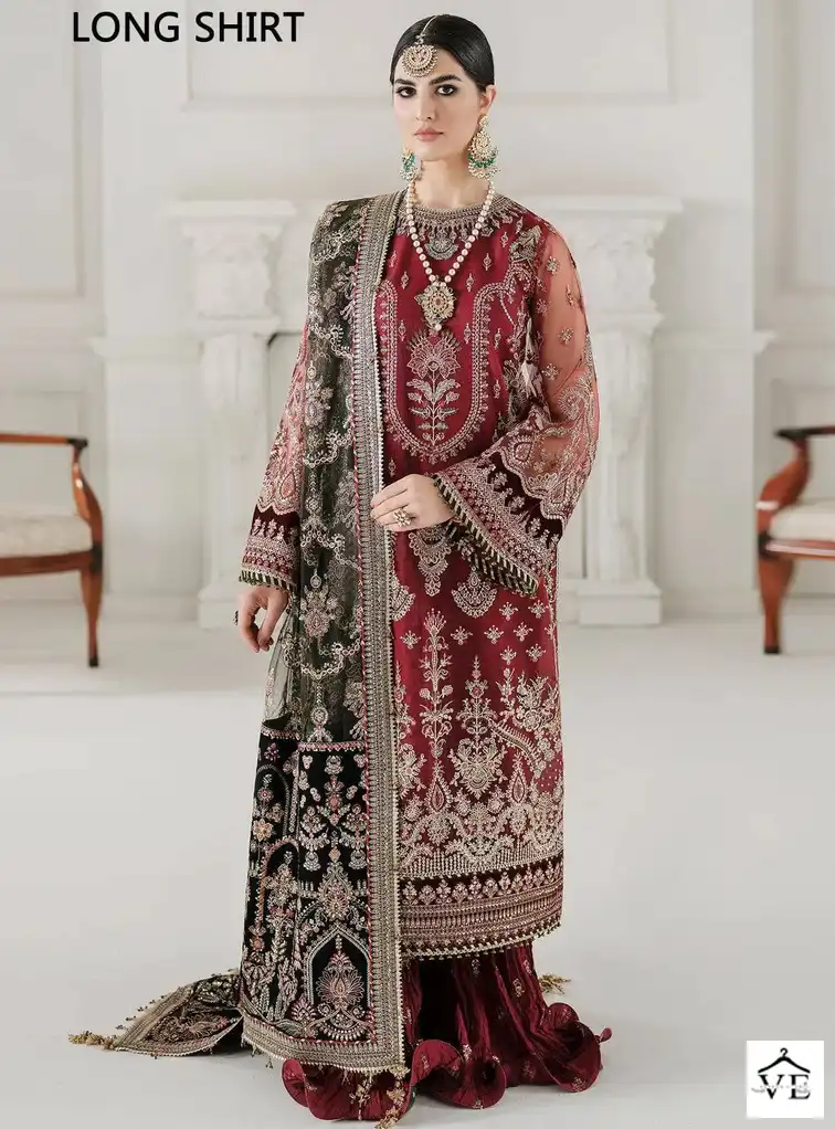 Fepic C-1549 Organza Wholesale Pakistani Suit — Wholesale Salwar Suits, MPA wholesale from Surat — view 1