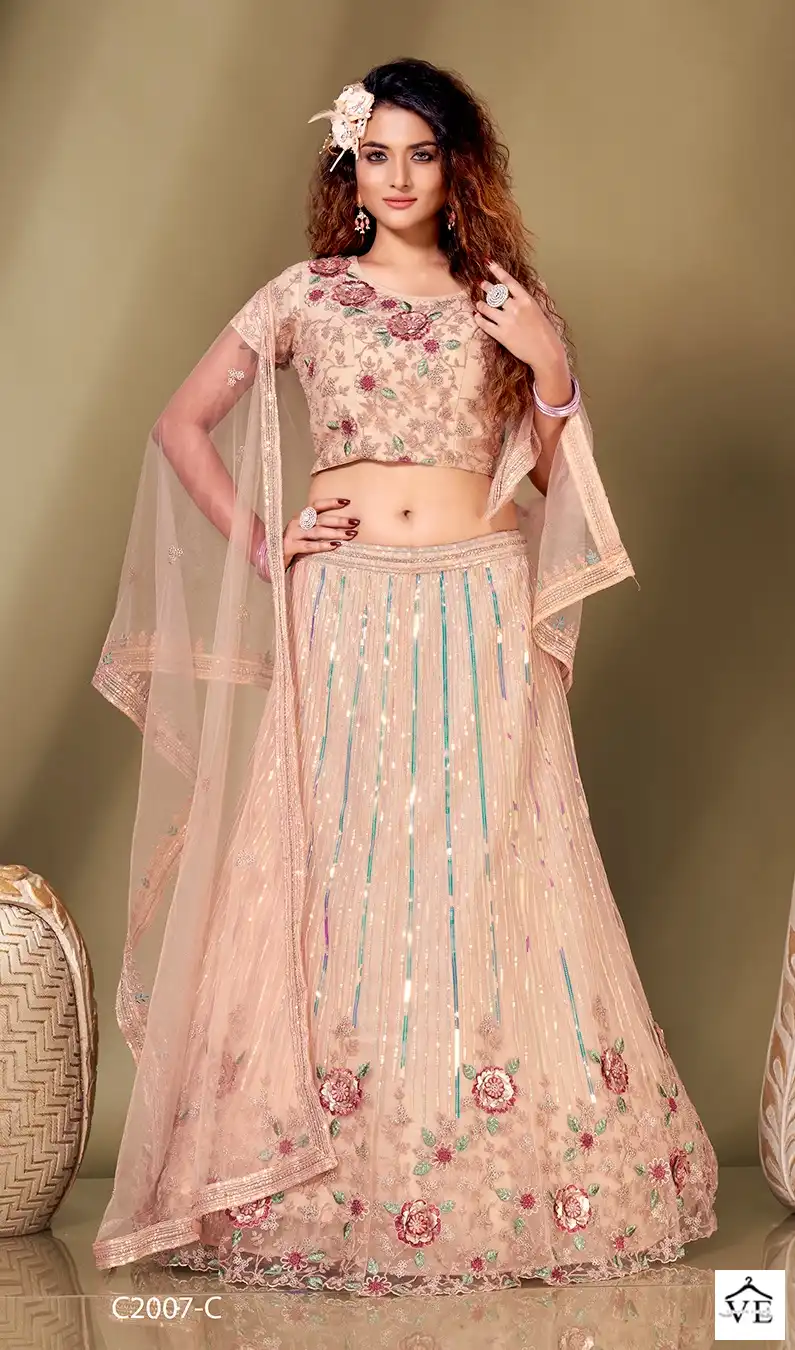 Amoha C2007 Fancy Wholesale Readymade Lehenga Catalog — Wholesale Lehenga, MPA wholesale from Surat - Gallery Image 2