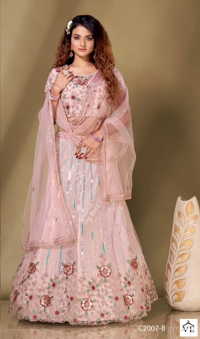 Amoha C2007 Fancy Wholesale Readymade Lehenga Catalog — Wholesale Lehenga, MPA wholesale from Surat — view 3